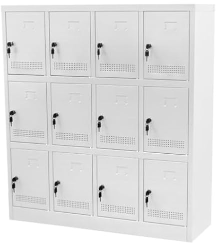 Amazon | 三島精器 扉付 シューズボックス 鍵付 1列4段 4人用 BST1