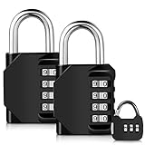 Adoric Life 3 - Packメタル錆防止錠前、2 - Packの学校の組み合わせ、従業員、ジム&スポーツロッカー、ケース、ツールボックス、フェンス、留め金キャビネット&ストレージwith 