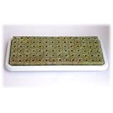 ロックウール栽培マット84P 4個セット　[2cm角×84個入り] [種まき・芽・育苗用] ノーブランド品