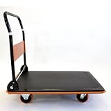 業務用スチール台車 300kg 折りたたみ 静音キャスター使用 900x600mm