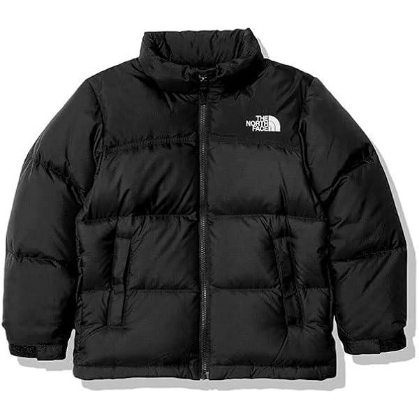 美品★ノースフェイス コンパクト ノマド ジャケット ボア フリース 120 黒 THE NORTH FACE ノースフェイス 裏ボア コンパクトノマド
