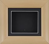 BabyRice Deepボックス表示フレームfor 2d 3d ArtオブジェクトMedal Keepsake Baby Casts 1st Bootees花ブナ効果/ブラックマウント/ブラックBa