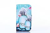 Galaxy S3 ケース [強化ガラスフィルムを無料で贈ります], OMATENTI Smasung Galaxy S3 高級PUレザー ケース 手帳型 保護ケース カード収納ホルダー付き 横置きス