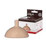 【Amazon.co.jp限定】 N2 《ママみたいな母乳びん》 mimijumi 　ミミジュミ ニップル2（ふつう）6-18か月用　取換用　ニップル丸穴