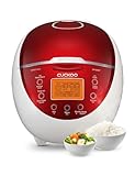 Cuckoo CR-0655F 6 Cup Electric Warmer Rice Cooker, 110v, Red by Cuckoo