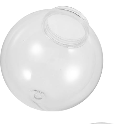 Amazon.co.jp: BIUDECO 白色アクリル製丸型ランプカバー 丸いランプ