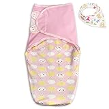 ztackingおくるみベビーブランケットAdjustable Sleep Sack 100 %コットン柔らかい通気性多機能Muslin Sleep Sack Receiving Blanket fo