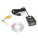 SODIAL(R) TEMPer1K4 PC センサー USB　熱電対 K タイプ　温度計　温度