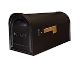Special Lite Products SCC-1008-BLK Classic Curbside Mailbox, Black [並行輸入品]