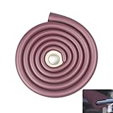 Tritinaガラステーブルプロテクターバンパー、6.6ft / 2m Uタイプのコーナークッションラウンドコーヒーデスクホームセフティ、ベビーガード、キッズチルドレン （ブラウン）