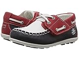 [プリミギ] Primigi Kids ボーイズ PPN 7088 (Toddler) ボートシューズ Navy/White/Red 22 (US 5.5 Toddler)(12.7cm) - M [