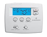 Emerson 1F80-0261 Single Stage 5/1/1 Programmable Digital Thermostat [並行輸入品]