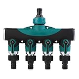 蛇口 4分岐蛇口 MIOIM ワンタッチコネクタ ホース分岐継手 ガーデン 園芸 散水パーツ 水道 分岐 3/4インチ