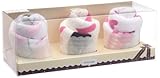 BabyLegs カップケーキセット 3pkアーガイル×ベリー