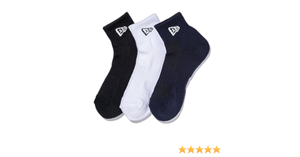 Amazon ニューエラ ソックス アンクル 靴下 3ペア New Era Socks マルチ スポーツソックス 通販
