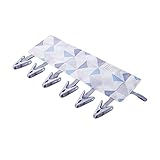 3パック バスルームラック布張りハンガー 衣服のピン 旅行ポータブルハンガー