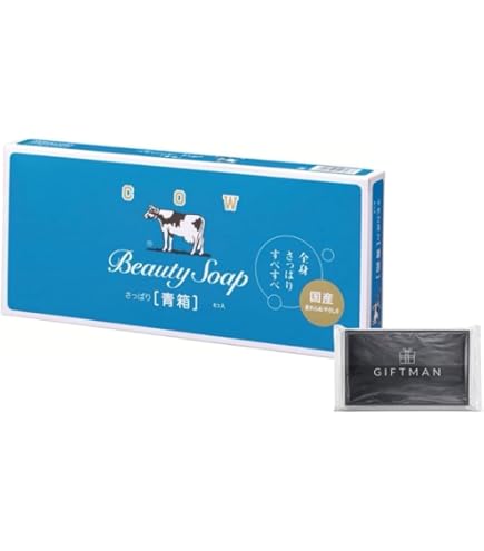 Amazon | 牛乳石鹸 カウブランド石鹸 青箱 85g 6個 3箱セット | 牛乳