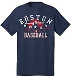 Coed Sportswear MLB BostonレッドSox LicensedチームレトロTシャツ、3 x l、海軍