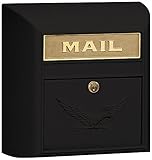 Salsbury Industries EagleドアModernメールボックス 14.5 in. W x 14.5 in. H x 6 in. D 4150E-BLK 1