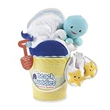 Baby Aspen, Beach Buddies 3-Piece Bathtime Bucket Gift Set, 0-6 Months by Baby Aspen [並行輸入品]