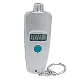 uxcell デジタル タイヤ の圧力計 車 トラック用 プラスチック製 液晶 空気圧 ゲージ