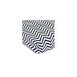 Garanimals Chevron Print Crib Sheet, Denim 073654350982 by Garanimals