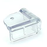 8 Pcs Clear Soft Plastic Desk Corner Pad Cover Table Edge Protector Cushion for Baby Safety with Cos