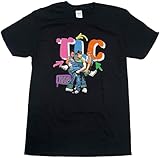 [VIKAND] Tシャツ 半袖 Tlc R&B グループ メンズ レディース 夏服 コットン T shirt Tee 丸襟 通気性 快適 綿製 人気 おしゃれ ファッション 男女兼用