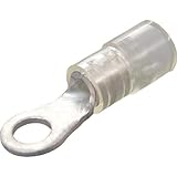 ニチフ端子工業 銅線用 環境配慮形 絶縁被覆付圧着端子 (R形)丸形 透明 TMEX 2-5M-CLR