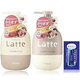 マー&ミー 【モイストリペア】 親子で使える シャンプー コンディショナー ポンプ セット おまけ付き | ノンシリコン アミノ酸シャンプー ママ ベビー キッズ 子供 赤ちゃん ヘアケア ラッテ
