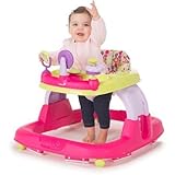 Safety 1st Ready, Set Walker, Dottie- Pink Baby Walkers for 6 Months to 2 Years - Folds Compactly fo