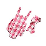 Cutelove ベビー服　女の子　ボディスーツ　ロンパース　チャック　ノースリーブ　二点セット　ヘッドバンド付き　夏　普段着　お出かけ　かわいい