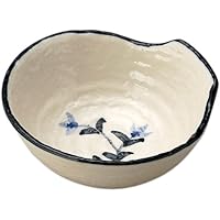 三陶 萬古焼 とんすい 呉須唐草 13963