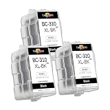 【TKYK】BC-310XL 3個(ブラック） 詰め替え互換インクカートリッジ canon用 インク 取扱説明書付き 個包装 BC-345XL通用 310XL 詰め替えインク リサイクルインク 大容量 キヤノン用 PIXUS MP493 MX420 MP280 MX350 MP490 MP480 MP270 iP2700 インク, TKYK-INKBC310+311
