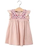 WILL MERY ウィルメリー ベビー 刺繍 ワンピース 赤ちゃん ベビー服　子供服 女の子 80㎝ ピンク 50415