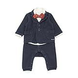 BREEZE(ブリーズ) BOYSフォーマルカバーオール　ネイビーブルー　70cm