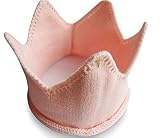 (ロータスライフ)LOTUS LIFE 王冠 ベビー用 ニット 1歳 誕生日 記念日 100日 お食い初め など イベント 写真撮影に (ピンク)