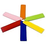 (Pack of 6) - Neoprene Popsicle Holder, Antifreezing Protector, Assorted Ice Pop Insulator Sleeve fo