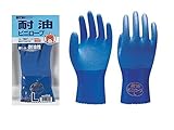 作業用耐油ビニール手袋【SHOWA耐油ビニローブNo.650】※10双セット (Mサイズ)