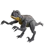 Jurassic World Toys Camp Cretaceous Slash ‘N Battle Scorpios Rex Dinosaur Action Figure Toy, Roar, Slash & Tail Whip Motions