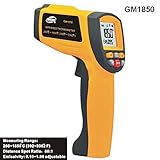 200 ~ 1850℃ ( 392~3362℉)非接触レーザーターゲットポインタの選択赤外線温度計範囲GM1850