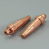 Acetylene Cutting Tips 3-101 Size 1 for Victor Style Torch Consumables Accessories 2pk [並行輸入品]