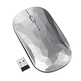 BSMBW330GSV(ジオメトリー/シルバー) USB BlueLED光学式マウス 3ボタン