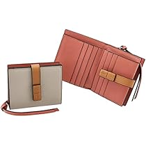 Amazon | [ロエベ] 財布 二つ折り コンパクト ジップ ウォレット 二  