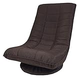 ネクスト(Next) ソファ ブラウン 58x67x67cm サーペント 1人掛け 回転 3段階リクライニング