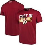 Washington Redskins UNDER ARMOUR最初でCombine Authentic NFL Tシャツ L
