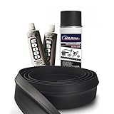 A.O.D.ガレージドア 敷居 高耐久 DIYキット サービス潤滑油付き 10'0" ブラック 10' Threshold Kit- DIY