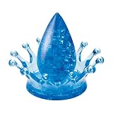 3Dクリスタルパズル - ウォータークラウン:42ピース