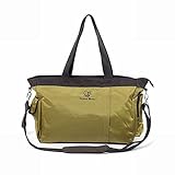 【Grandir】 マザーズバッグ 大容量 ナイロン 保冷 温機能付き 哺乳瓶 ケース　オムツ替えマット　ポーチ付き 全３色 (グリーン)