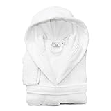 Linum Home Textiles Linum Kids Hooded Unisex Terry Bathrobe Premium 100% Authentic Turkish Cotton Ro